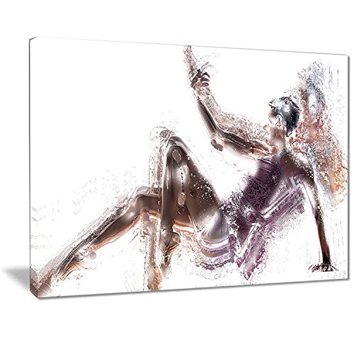Digital Art Pt25463216 Ballet Ballerinalarge Sport Canvas Art Print 32X16