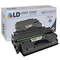 LD &copy; Compatible Replacement for Hewlett Packard CE505X (HP 05X) High Yield Black Laser Toner Cartridge for use in HP LaserJet P2055d, P2055dn, and P2055X Printers