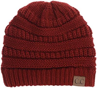 Yourstyle USA Trendy Warm Chunky Soft Stretch Cable Knit Slouchy Beanie