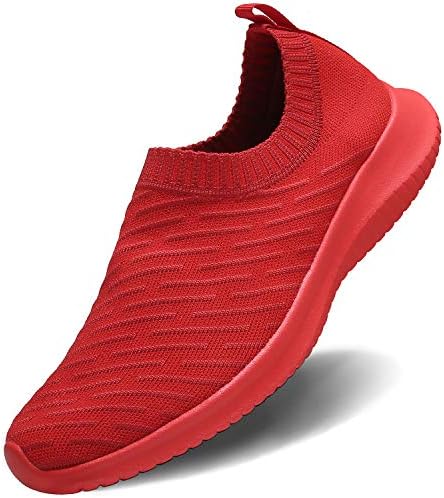 ladies red tennis shoes