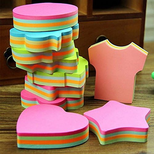 ARCTURUS 5PC Colorful Memo Pad Paper Sticker Sticky Note Post Stationery School Supply