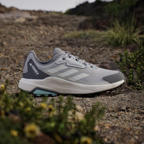 Damen Terrex Anylander Hiking Hiking Shoes, Grey Two/Chalk White/Wonder Alumina, 42 EU