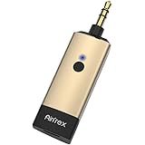 【進化版 Bluetooth 4.2】Bluetooth トランスミッター, Airfrex 超小型ポータブルBluetooth送信機 ワイヤレス オーディオ トランスミッター 3.5mmステレオミニプラグ接続テレビ、 iPod、MP3、CDプレーヤー、Nintendo switch、PS4、コンピューターなどに対応