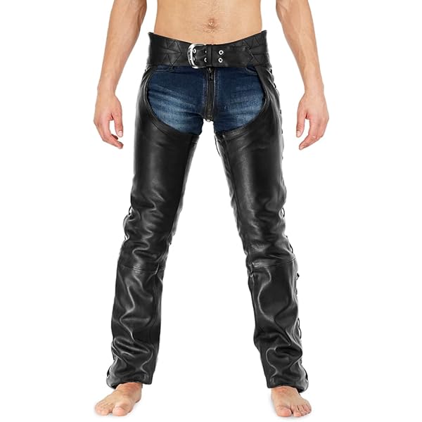 パンツ KOMAKINO / CHAPS TROUSERS 20S/S Amazon.com: TSSOE Men's Cowboy Faux Leather Chaps Motorcycle