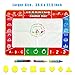 Water Doodle Mat - Large (39.4 x 27.5in) Aqua Magic Mat Kids Water Drawing Painting Pad with Water Pens & Stamps - Educational Toy&Toddler Gift for Girl Boy Age 1 2 3 4 5 6 7 8 9 10 11 12 Year Old