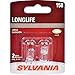 SYLVANIA - 158 Long Life Miniature - Bulb, Ideal for Interior Lighting - Trunk, Cargo and License Plate (Contains 2 Bulbs)