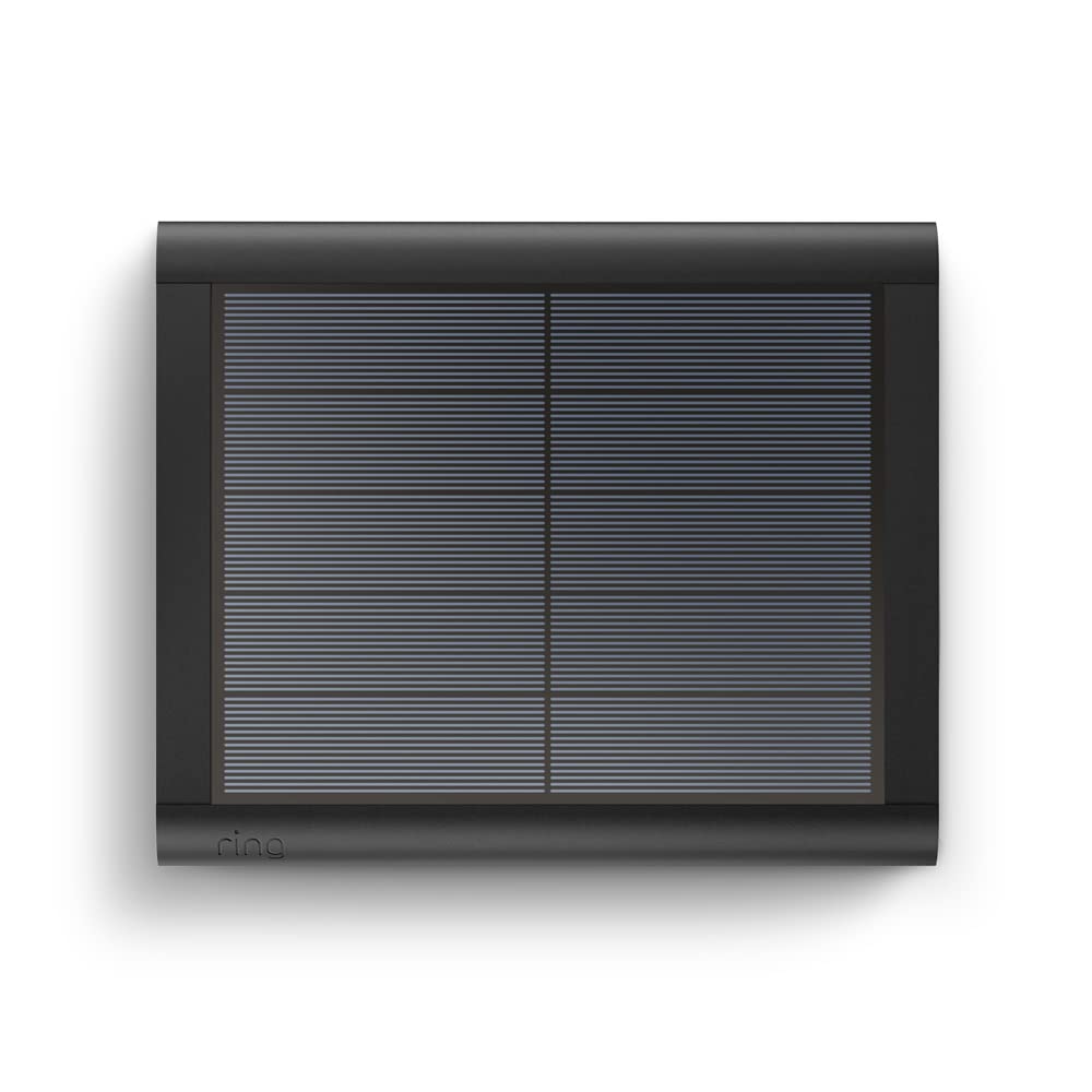 Ring Solar Panel (2nd Generation) (USB-C) for Spotlight Cam Plus, Spotlight Cam Pro, 4W (Black)