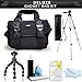 Essential Accessory Kit For Canon SX40 HS, SX30 IS, G1 X, G1X, SX520 HS, SX530 HS, SX540 HS, SX50 HS, SX60 HS, Powershot G15, Canon Powershot G16, G3 X Digital Camera Includes 50 Tripod + Case + More