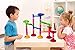 Super Tower Set Marble Run - Junior Set - STEM Toy - An Educational Building Block Set with 105 Pieces Including Translucent Tubes with 30 Glass Marbles