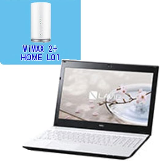 Amazon Wimaxセット Pc Sn254fsaa 2 Speed Wi Fi Home L01 Nec ノートパソコン 通販