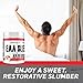 Primeval Labs EAA Sleep, Recovery and Sleep Aid, Amino Acid Recovery, Improves Sleep and Rest, Better Muscle Growth, Enhanced Mitochondrial Function, Strawberry Mango, 30 Servings