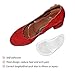Arch Support Insoles with Ball of Foot Cushions-Self-adhesive Pu Gel Orthotic Insole,Correct FlatFeet Plantar Plantar Fasciitis,Massage Forefoot,Relieves Pain & Pressure(2 Pairs)