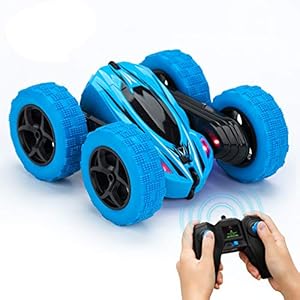 RC Cars for Kids KOOWHEEL Remote Control Car 360 Rotating 4WD Off Road Double Sided Rotating Tumbling – 2.4GHz High Speed Rock Crawler Vehicle with Headlights Children Birthday Gifts RC Car for Kids