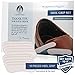 Dr. Frederick's Original Gel Heel Protectors - 12 ct - Adhesive Shoe Grips to Prevent Blisters - Pads for Loose Shoes - Cushioned Inserts for Men & Women