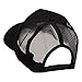 e4Hats.com US Air Force Veteran Military Patched Mesh Cap - Black OSFM