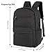 Tocode Laptop Backpack with USB Charging Port Fits up to 15.6-Inch Laptop and Notebook Black