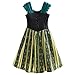 Pettigirl Girls Blue Princess Clothes Fancy Dress Up Costume for Kids Birthday Party Halloween Cosplay Outfits