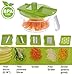 Ohana Magic Grater Slicer Mandoline Set for Cheese Vegetable Storage Container, Potato Chip Cutter, FREE Recipe e-Book