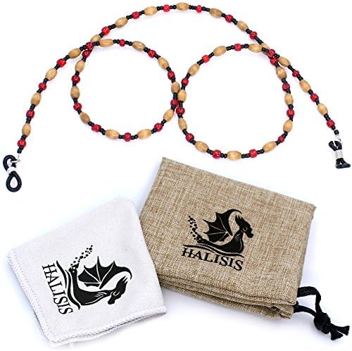 Eyeglass Holder - Eyeglass Chain - Beaded Eyeglass Strap Holder For Woman Girls Granny Old Lady Necklace Retainer Chains Lanyard Cord - Sunglass Holder Straps Retainer - Reading Glasses Strap String