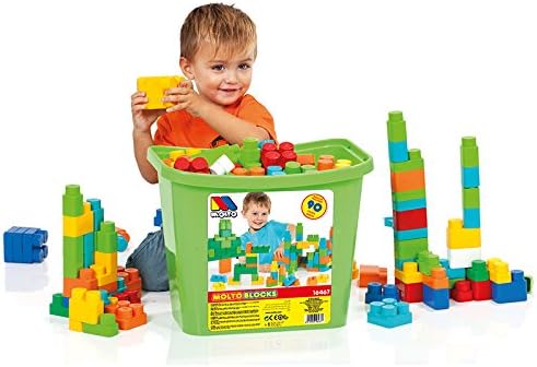 Caja de Bloques Molto 90 pcs.: Amazon.es: Juguetes y juegos