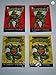 Teenage Mutant Ninja Turtles 1989 Topps Cello Pack Lot (4) Unopened Packs of Trading Cards Tmnt