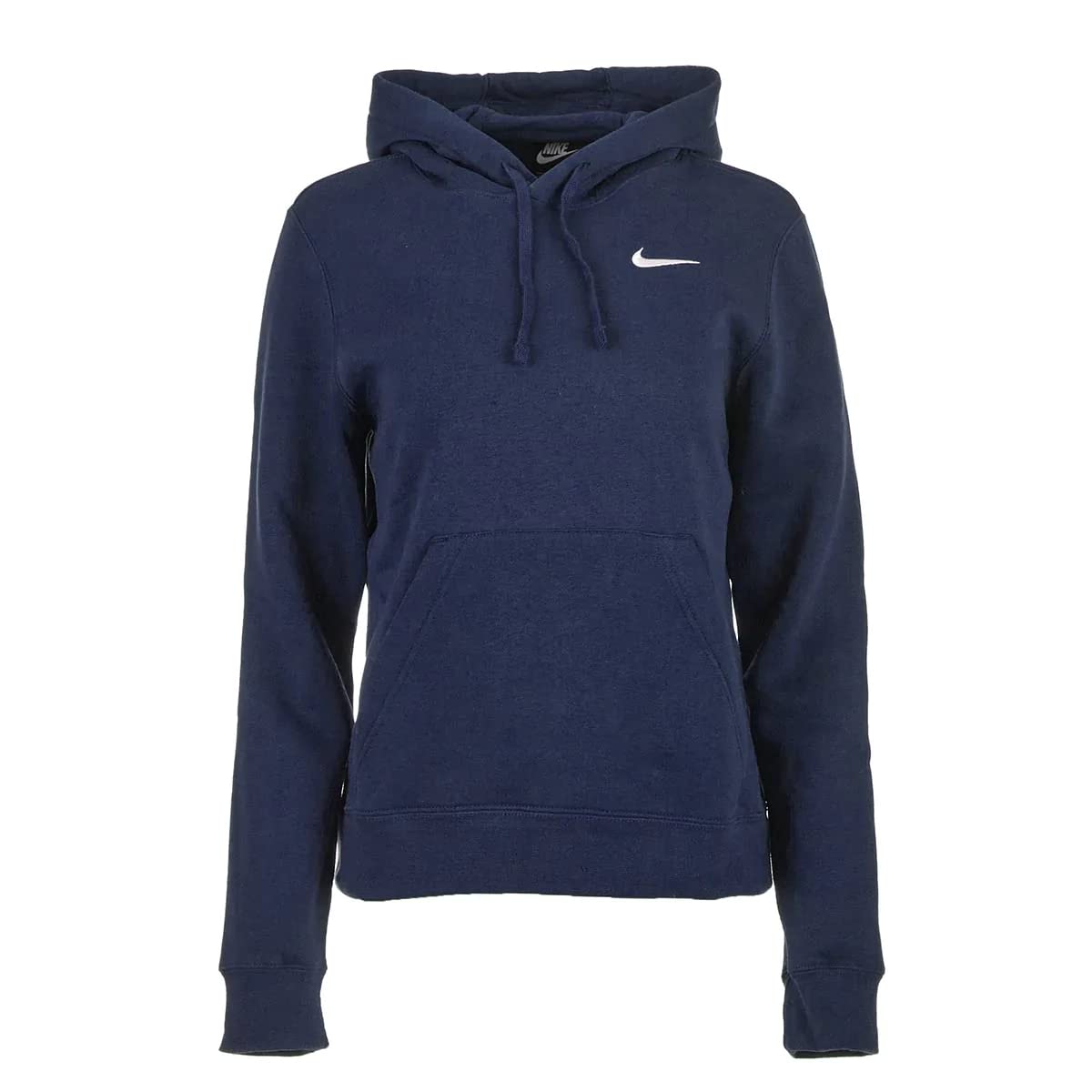 Nike Womens Pullover Fleece Hoodie (US, Alpha, X-Small, Regular, Regular, Navy) Image