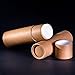 2.5 OZ Kraft Paperboard Lip Balm/Deodorant/Cosmetic/Lotion Tubes x12