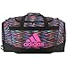 adidas Unisex Defender II Small Duffel Bag, Black Twister/Black/Shock Pink, ONE SIZE