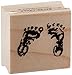 Hero Arts B1022 Wood Stamps, Baby Feet