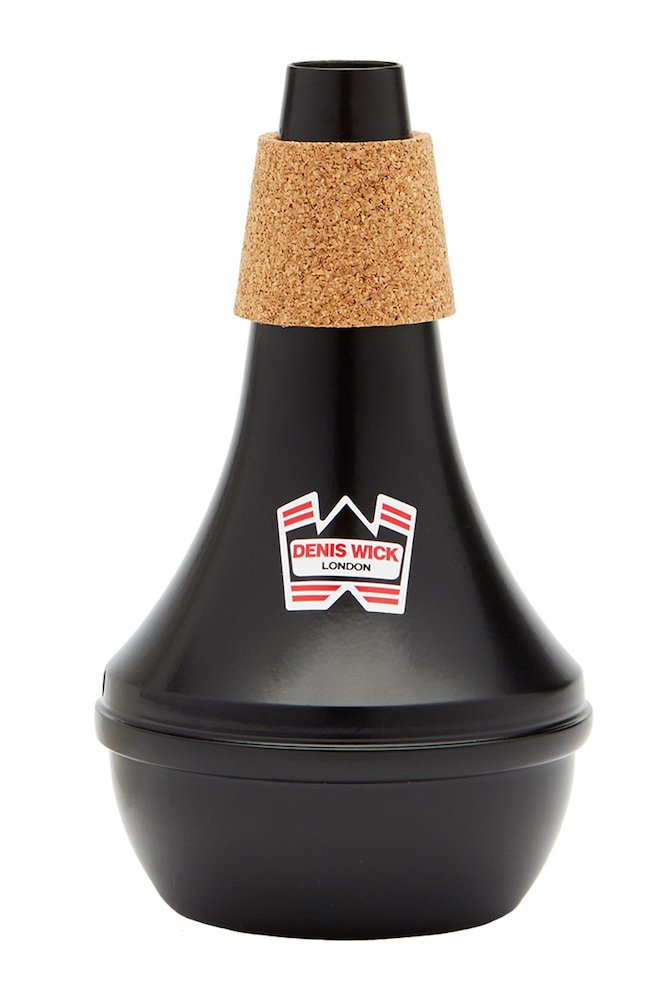 Denis Wick DW5534 Soprano Cornet and D Trumpet Practice Mute,Black