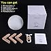 HeyMate 3D Printing Lunar Lamp Touch Control Night Light as Kids Women Girls Gift,Large ! 5.9