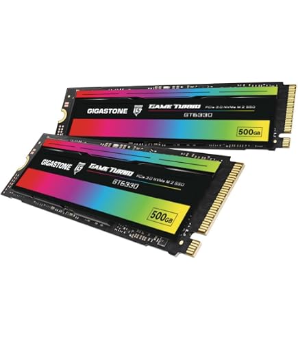 Amazon.com: Gigastone 500GB Game Turbo PCIe Gen3x4 SSD Up to 3,000