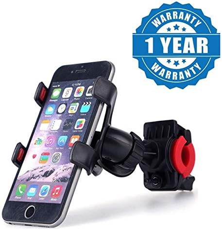 Drumstone Universal One Touch Bike Mount and Mobile Holder with Multi Angle Adjustable and 360 Degree Rotation