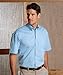 UltraClub Men's Short Sleeve Whisper Twill