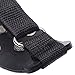 Astra Depot 2X Non Slip Black Durable Firm Sharp 7 Steel Studs Teeth Crampon Snow Boot Shoe Ice Cleat Fit All