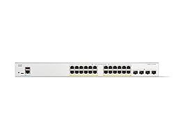 Cisco Catalyst 1300-24P-4X Managed Switch, 24 Port