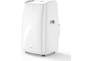 VEVOR 14,000 BTU Portable Air Conditioners, 3-in-1 Portable AC Unit with Remote Control, for 550-700 Sq.Ft, Cool/Dehumidifier