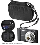 WGear Digital Camera Case for Sony W800/S, DSCW830; Canon PowerShot ELPH180, ELPH 190, ELPH 350 HS, ELPH 310 HS, ELPH 360; Kodak PIXPRO Friendly Zoom FZ43, FZ53-BL; Nikon COOLPIX L32 (Black)