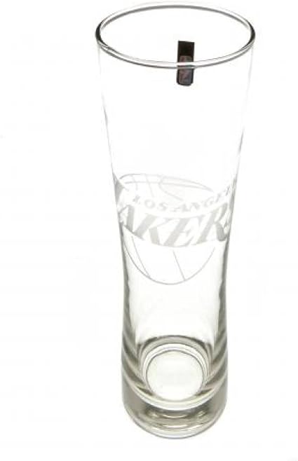 Los Angeles Lakers Official Basketball Gift Tall Beer Glass A Great Christmas Birthday Gift Idea For Men And Boys Amazon Co Uk Sports Outdoors