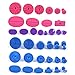 Keenso Dent Puller Tabs,36 Pcs PDR Tabs Car Body Paintless Dent Removal for Vehicle SUV