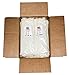 Heavy Duty Cable Zip Ties. Durable strong nylon tie wraps, 120 LB Tensile Strength (15 Inch 100 Pack, White)