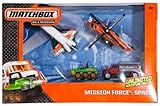 Space Mission Force Die-Cast Vehicle Pack (Star Shuttle/Mission Chopper/Utility Tanker/ATV 6x6/Express Delivery): Matchbox On A Mission Pack