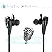 Bluetooth Headphones Wireless Sport Stereo In-Ear Noise Cancelling Sweat proof Headset with APT-X/Mic for iPhone 6s Plus Samsung Galaxy S6 S5 and Android Phones by Wasserstein