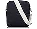Leaper Cute Thickened Canvas Sling Bag Shoulder Bag Pencil Case Black 2PCS