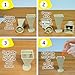 Pyramid Taper mold - height: 8.8 in, width: 2.7 in - 30 ft. of wick included as a gift - Plastic candle molds for making candles