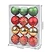 KI Store Traditional Shatterproof Christmas Ball Tree Ornaments Party Decoration Balls set of 12 (3.15