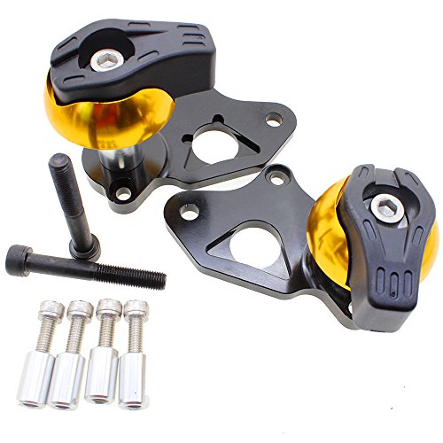 Rzmmotor Motorcycle Billet Frame Sliders Crash Pads Protector fit for SUZUKI GSX-R 600 750 2006-2012