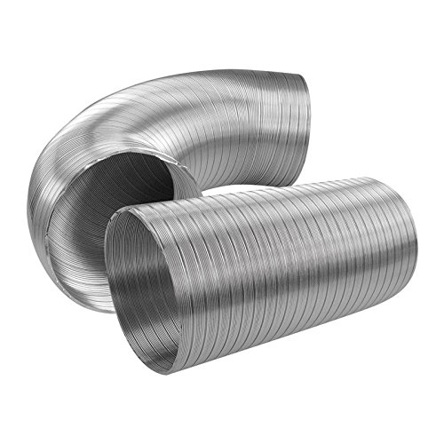 Flexible Aluminium Air Ducting Ø150 (6") 1meter Ventilation Accessory Alloy Vent Tube Hose Duct