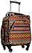 Chocolate New York Spinner Under Seater Luggage, 18 Inches - Colorful Orange (753)