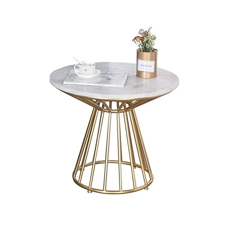 Zxl Tavolino Piano In Marmo Tavolino In Ferro Battuto